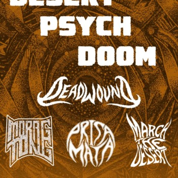 Concert Report : Deadwound, Prisa Mata, Morag Tong and March the Desert at the Camden Unicorn – 07/02/16