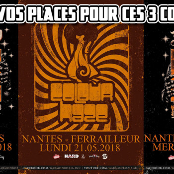 French Only – Concours places de concert pour 3 dates de Garmonbozia à Nantes & Paris