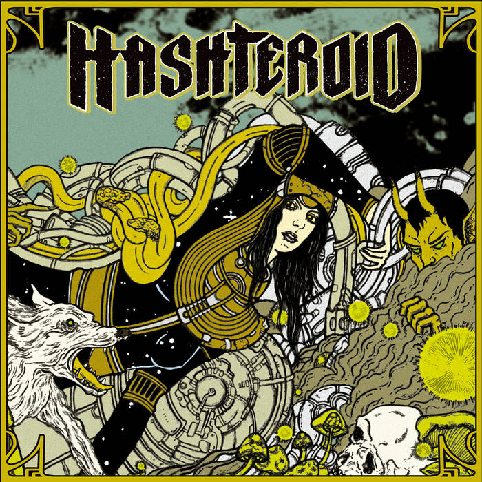Review & Album Premiere : Hashteroid – Selftitled